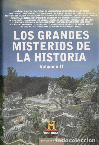 books: Los grandes misterios de la historia. Volumen II- 9788467261639