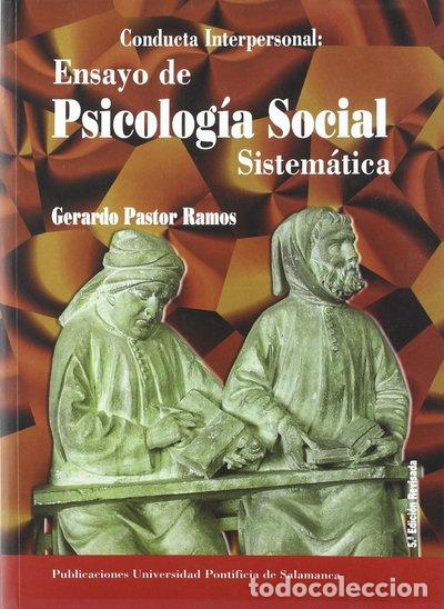 books: Conducta interpersonal: ensayo de psicolog&iacute;a social sistem&aacute;tica- 9788472994713