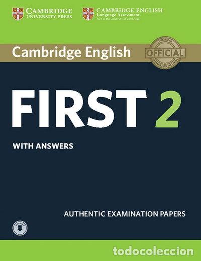 Libros: Cambridge English First 2 Student's Book with Answers and Audio- 9781316503560