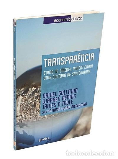 Libros: Transpar&ecirc;ncia: Como os l&iacute;deres podem criar uma cultura de sinceridade- 9789896162856