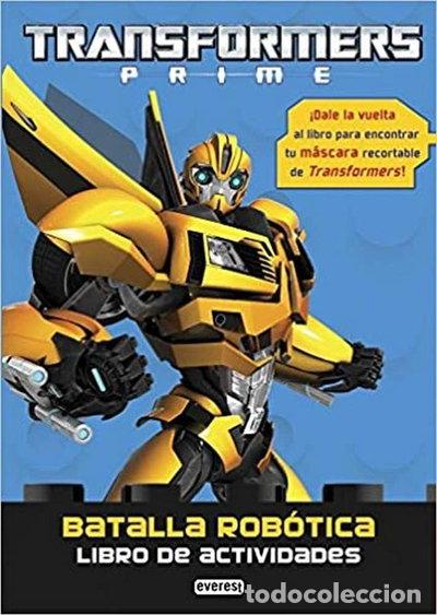 B&uuml;cher: Transformers Prime. Batalla rob&oacute;tica. Libro de actividades- 9788444168661
