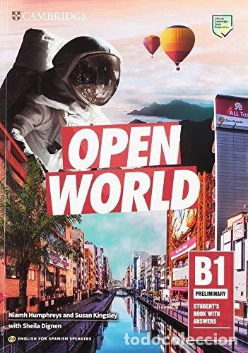 B&uuml;cher: Open World Preliminary Student's Book with Answers- 9788490365601