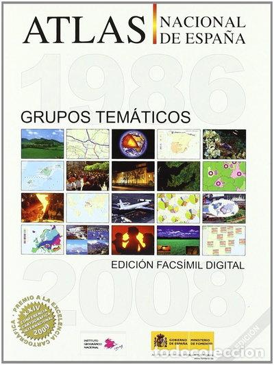 B&uuml;cher: Atlas nacional de Espa&ntilde;a (1986-2008): grupos tem&aacute;ticos- 9788441616349