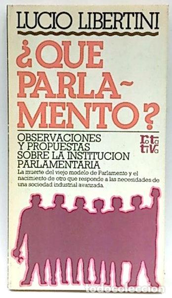 Libri di seconda mano: &iquest;Qu&eacute; parlamento?- 9788401442483