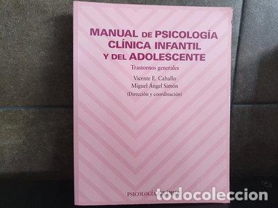 books: Manual de psicolog&iacute;a cl&iacute;nica infantil y del adolescente- 9788436815771