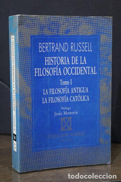 books: Historia de la Filosof&iacute;a Occidental, Tomo I- 9788423973477