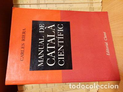 Livres: Manual de catal&agrave; cient&iacute;fic- 9788472637795