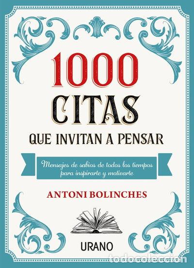Livres: 1000 citas que invitan a pensar- 9788417694555