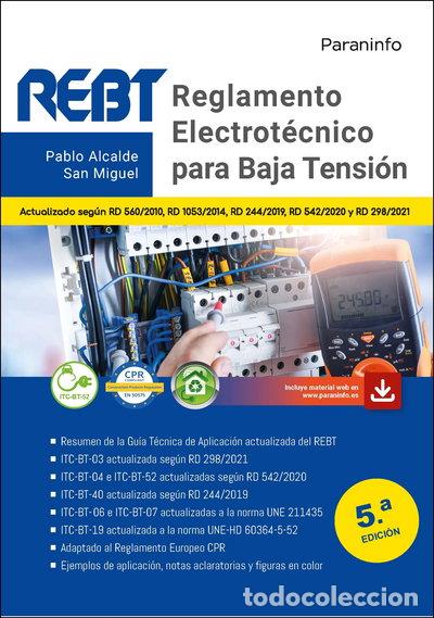 Libros: Reglamento electrot&eacute;cnico para Baja Tensi&oacute;n- 9788413665061
