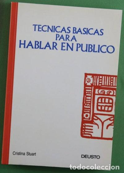 books: T&eacute;cnicas b&aacute;sicas para hablar en p&uacute;blico- 9788423409167