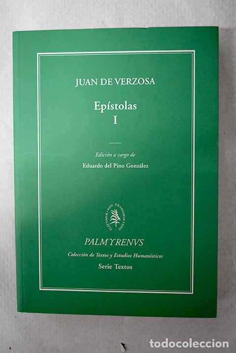 Livres: Ep&iacute;stolas, tomo I: Verzosa y Ponce de Le&oacute;n, Juan de.- Verzosa y Ponce de Le&oacute;n, Juan de