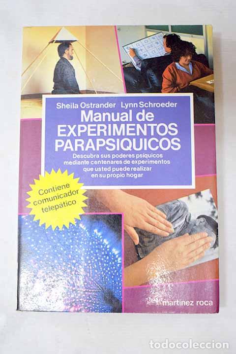 B&uuml;cher: Manual de experimentos paraps&iacute;quicos.- Ostrander, Sheila