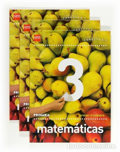 Libri di seconda mano: Matem&aacute;ticas. 3 Primaria. Conecta 2.0. Trimestres- 9788467553888