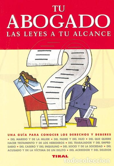 Libros: Tu abogado- 9788430533374