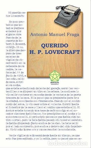 Libros: Querido H.P. Lovecraft- 9788494549397