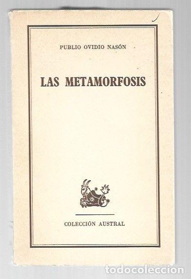 Libros: METAMORFOSIS - LAS - OVIDIO NASON, PUBLIO