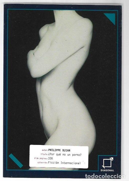 Libros: &iquest;POR QUE NO UN PORNO? - DJIAN, PHILIPPE