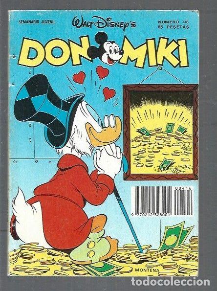 Libros: DON MIKI. NUMERO 416 - WALT DISNEY
