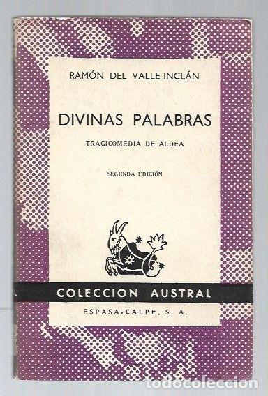 Libros: DIVINAS PALABRAS - VALLE-INCLAN, RAMON DEL