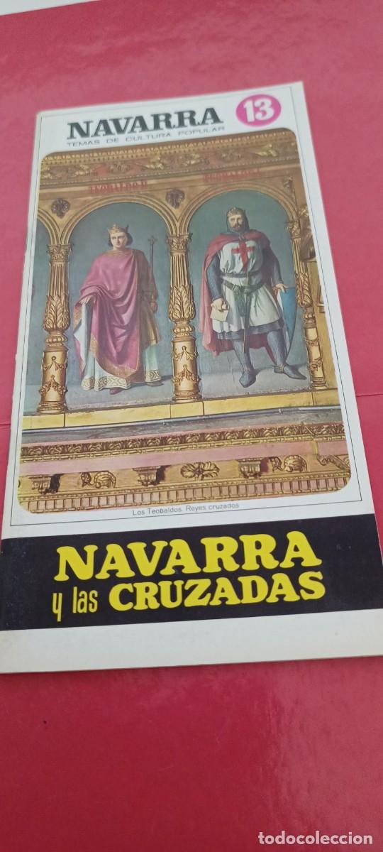 Libros: Temas de cultura popular Navarra 13 - Navarra y las cruzadas - Jos&eacute; Go&ntilde;i Gaztambide