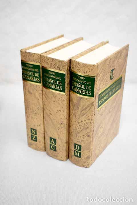 Libros: Tesoro lexicogr&aacute;fico del espa&ntilde;ol de Canarias.- Corrales Zumbado, Crist&oacute;bal