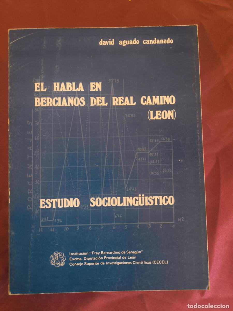 Libros: El habla de Bercianos del Real Camino (Le&oacute;n). Estudio socioling&uuml;&iacute;stico - David Aguado Candanedo