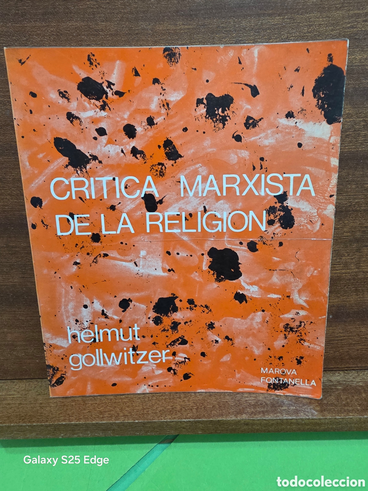 Libros: &rdquo;&rdquo;CR&Iacute;TICA MARXISTA DE LA RELIGI&Oacute;N&rdquo;&rdquo;...HELMUT GOLLWITZER...MAROVA FONTANELLA...