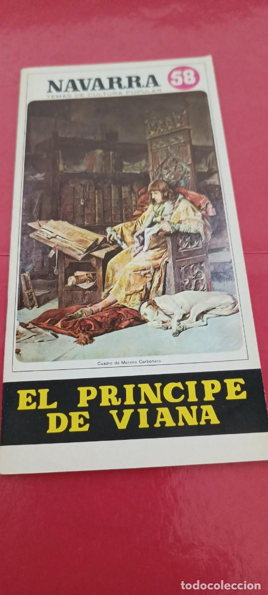 Libros: Temas de cultura popular Navarra n&ordm; 58 - El principe de Viana - Manuel Iribarren
