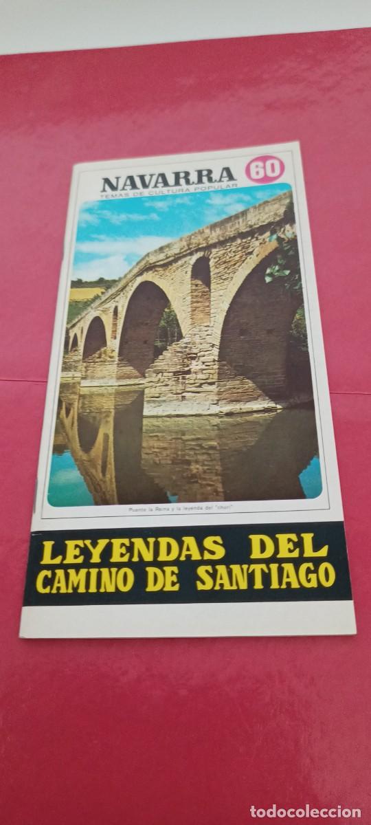 Libros: Temas de cultura popular Navarra n&ordm; 60 - Leyendas del camino de Santiago - Jos&eacute; Mar&iacute;a Jimeno Jur&iacute;o