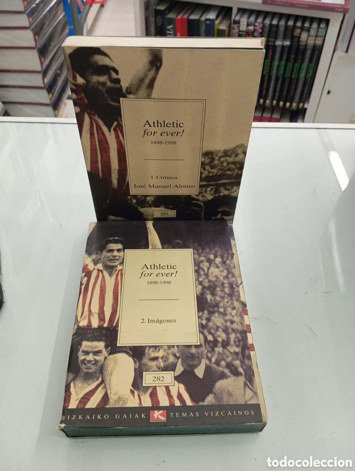 Libros: ATHLETIC FOR EVER. 1898-1998. JOSE MANUEL ALONSO. 1998. 2 TOMOS. COMPLETA. ATHLETIC CLUB DE BILBAO