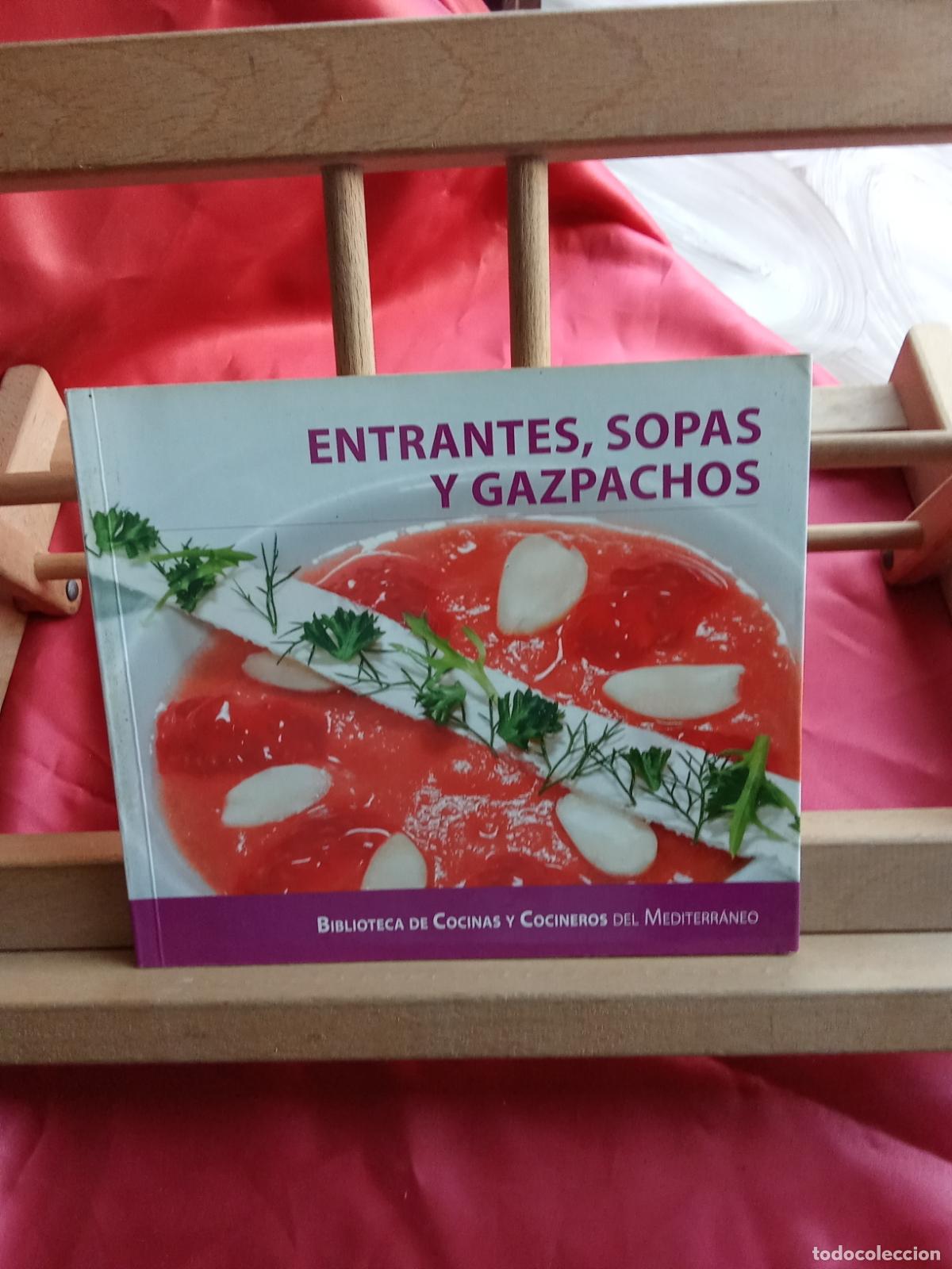 Libros: Biblioteca de cocinas del Mediterr&aacute;neo: Entrantes, sopas y gazpachos L.9309-910