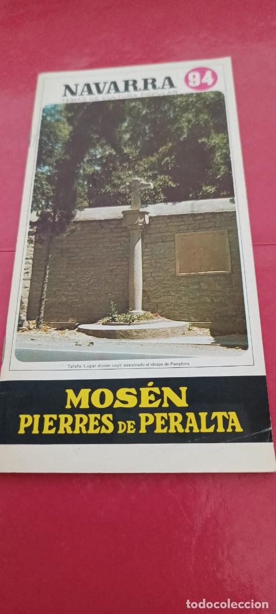 Libros: Temas de cultura popular Navarra n&ordm; 94 - Mos&eacute;n Pierres de Peralta - Manuel Iribarren