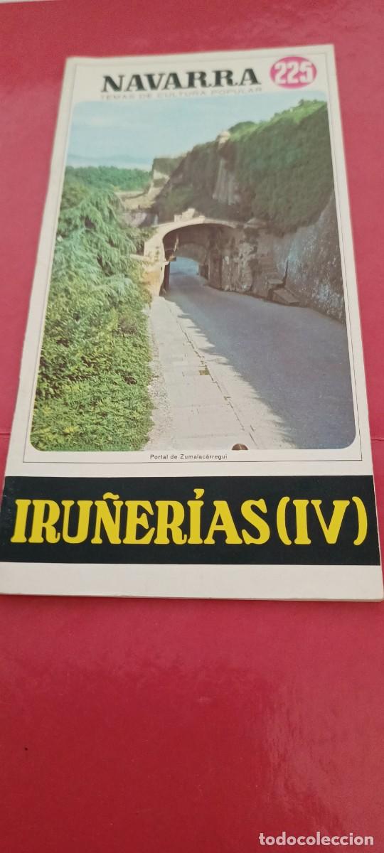 Libros: Temas de cultura popular Navarra n&ordm; 225 - Iru&ntilde;er&iacute;as IV - Premin de Iru&ntilde;a