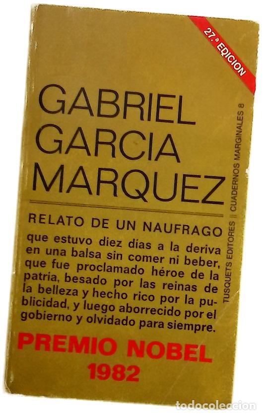 Libros: Relato de un n&aacute;ufrago - Garc&iacute;a M&aacute;rquez, Gabriel