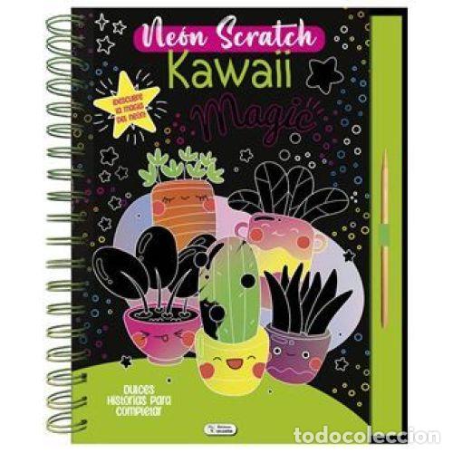 books: NE&Oacute;N SCRATCH KAWAII MAGIC - AAVV