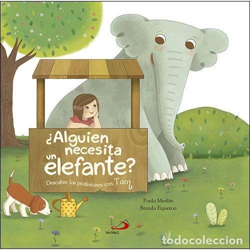 Livros em segunda m&atilde;o: &iquest;ALGUIEN NECESITA UN ELEFANTE? - MERL&Aacute;N BAJO, PAULA