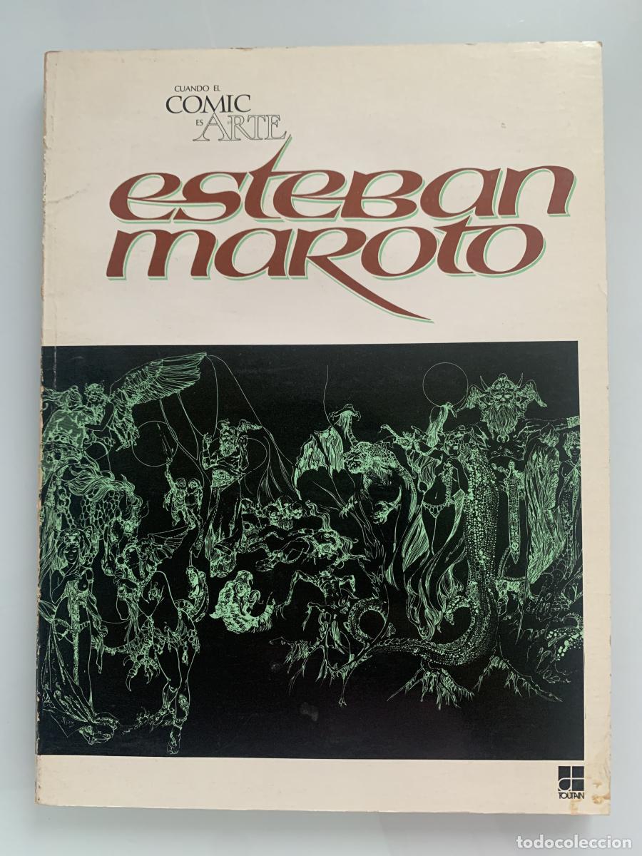 Libros: CUANDO EL C&Oacute;MIC ES ARTE: Esteban Maroto - Esteban Maroto