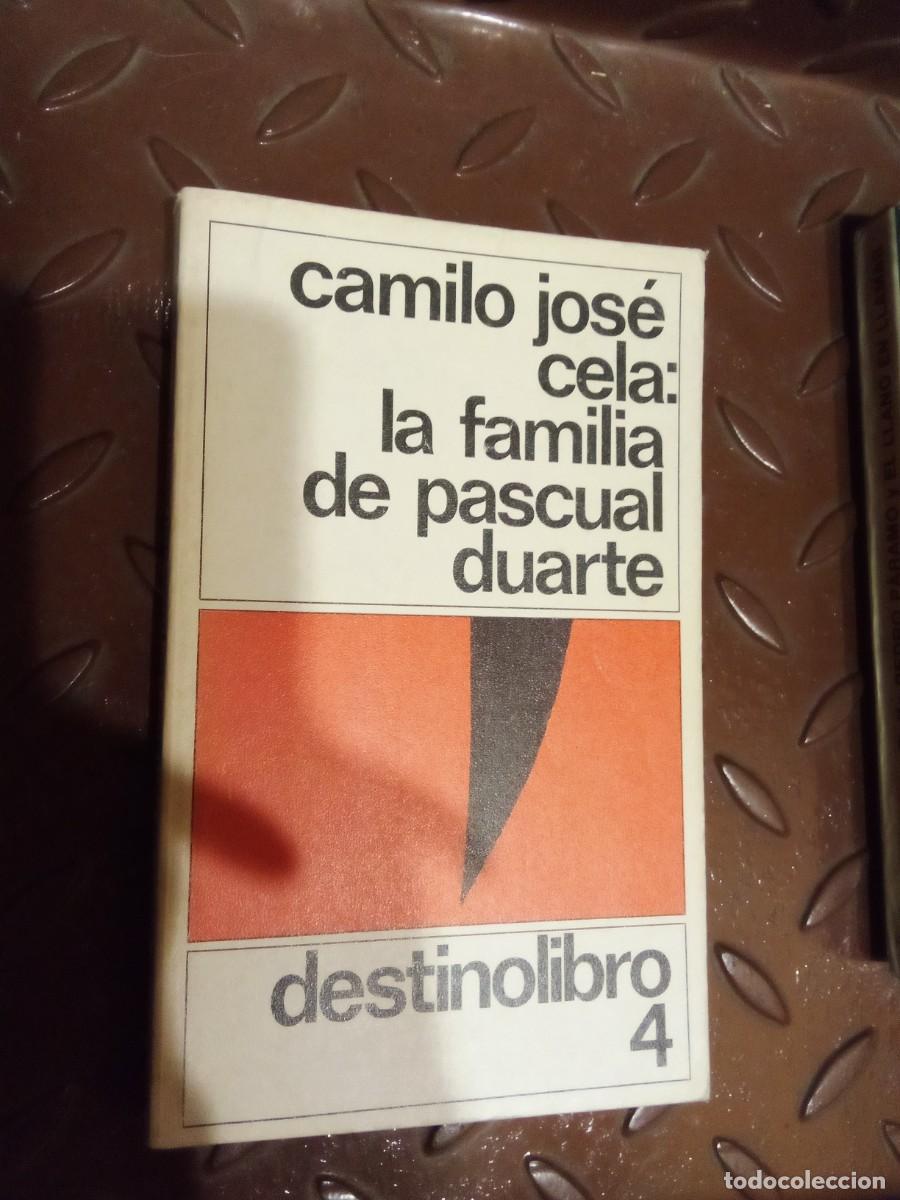 Libros: LA FAMILIA DE PASCUAL DUARTE, CAMILO JOSE CELA