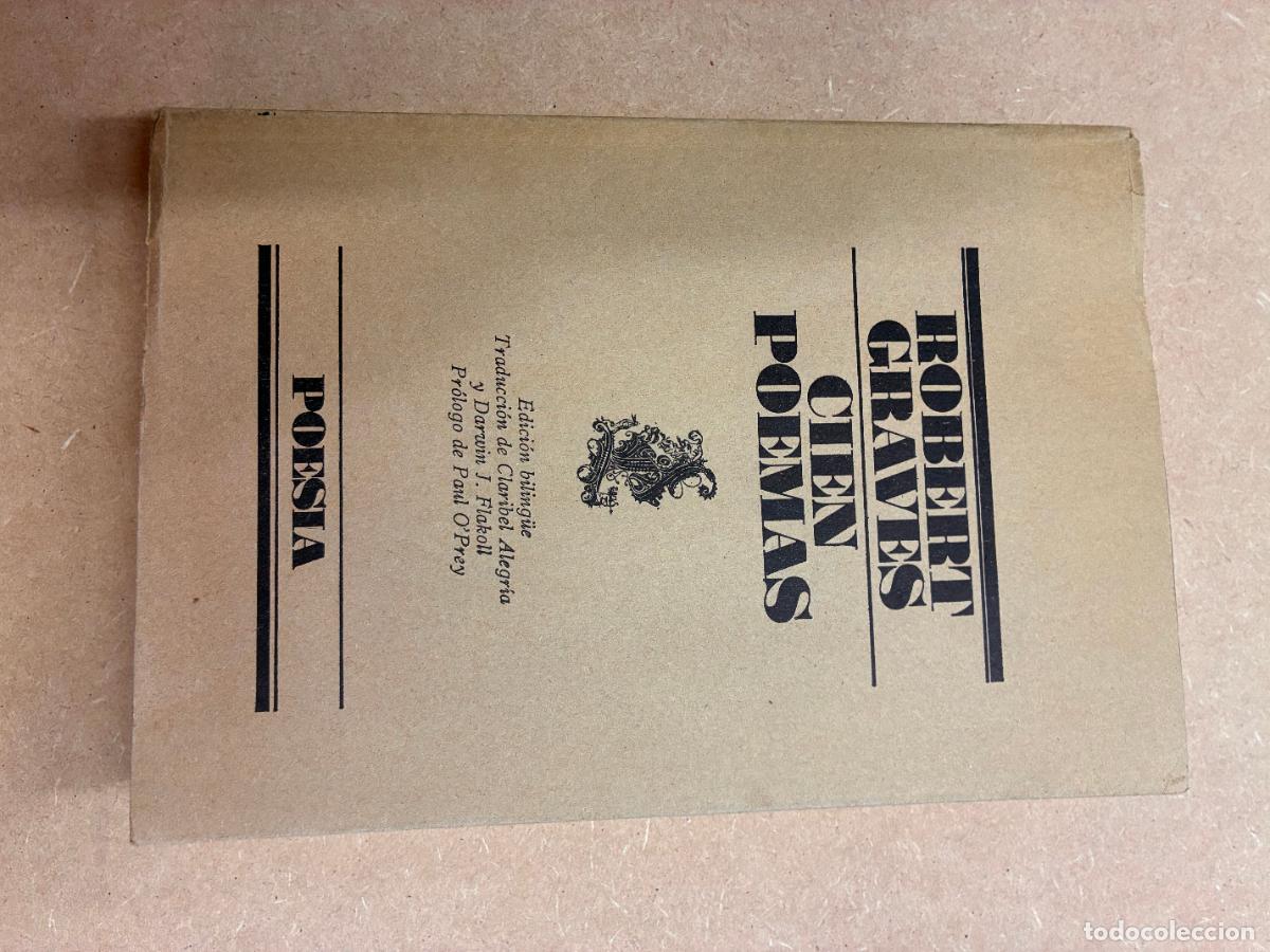 Libros: CIEN POEMAS. (EDC. BIL&Iacute;NG&Uuml;E). - ROBERT GRAVES.