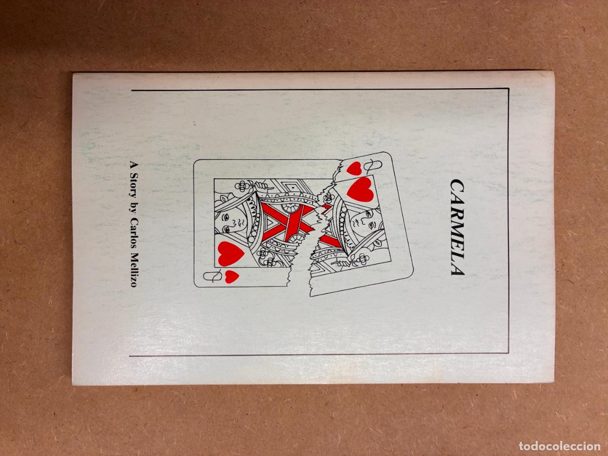 Libros: CARMELA. (DEDICADO POR EL AUTOR).BIL&Iacute;NG&Uuml;E ESP-INGL. - CARLOS MELLIZO.