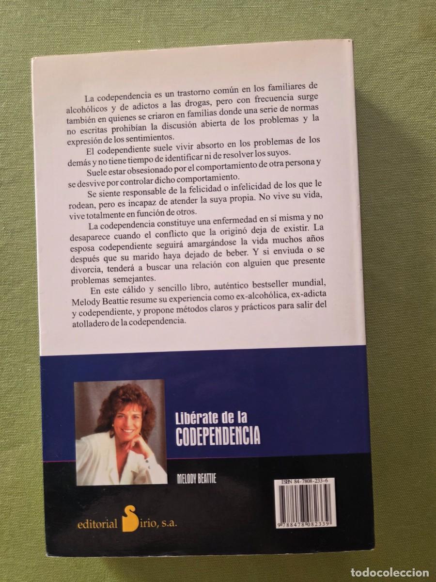 Libros: Lib&eacute;rate de la codependencia.- Beattie, Melody - Foto 2