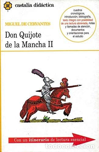 Libros: Don Quijote De La Mancha (Castalia Didactica) (Spanish Edition) Tomo II - Miguel de Cervantes Saave