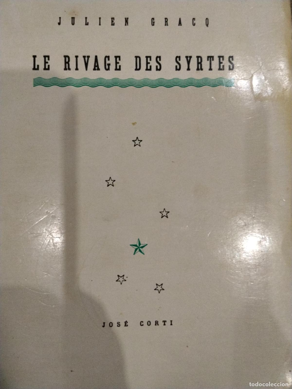 Libros: Le Rivage des Syrtes - Julien Gracq