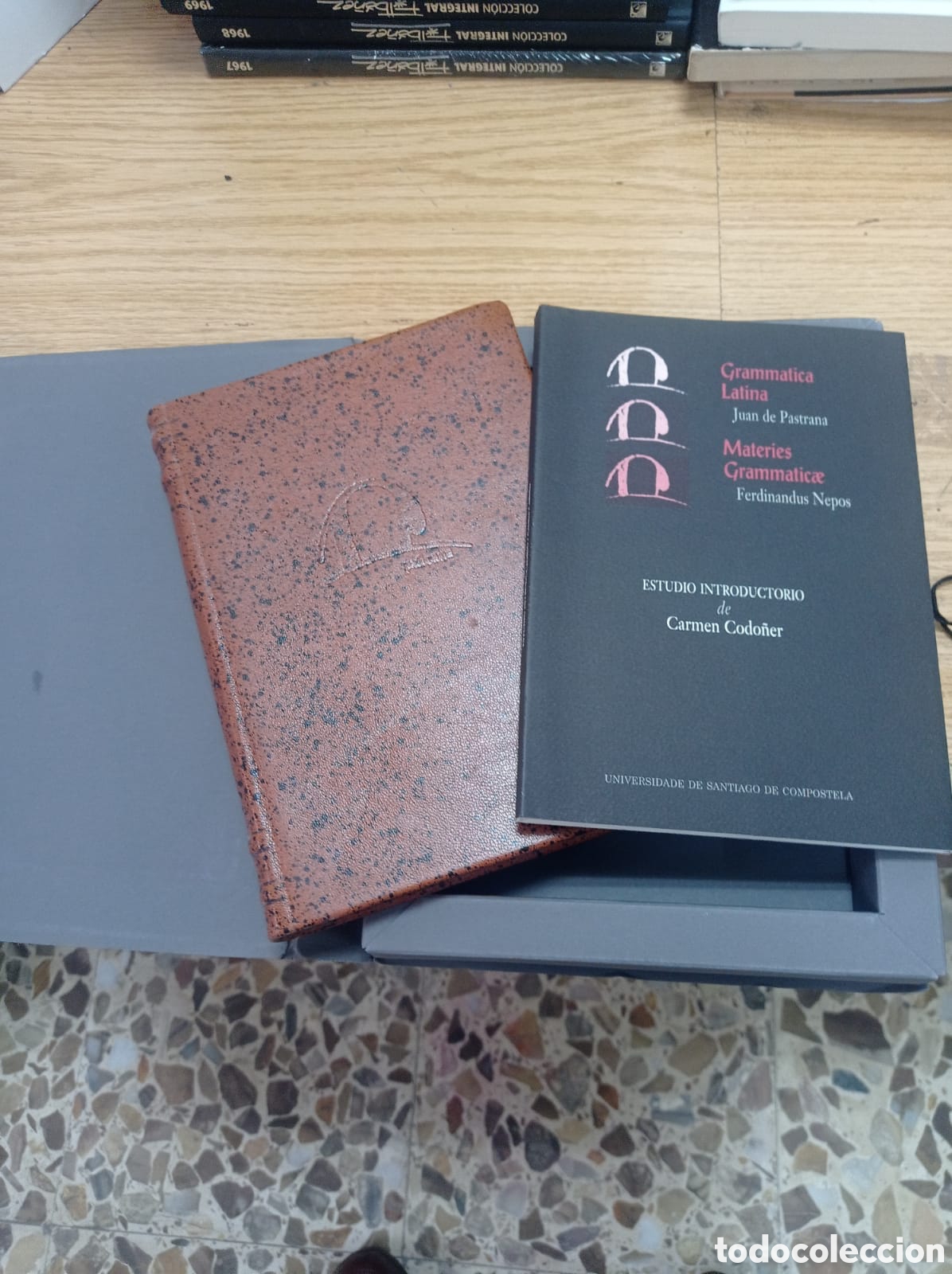 books: Gram&aacute;tica latina. Materies Gram&aacute;tica. Juan de Pastrana. Facsimil