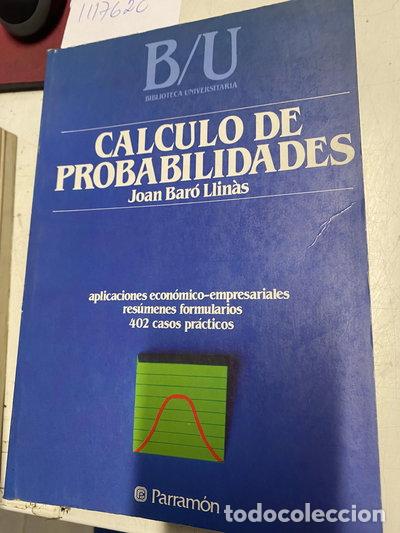 books: C&aacute;lculo de Probabilidades- 9788434205833