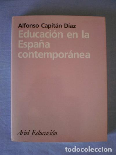 books: Educaci&oacute;n en la Espa&ntilde;a contempor&aacute;nea- 9788434426313
