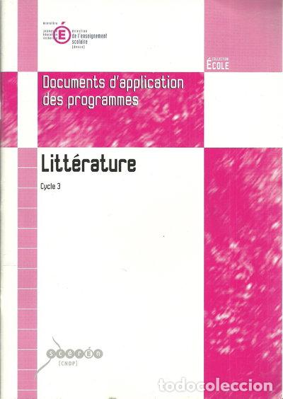 B&uuml;cher: Litt&eacute;rature cycle des approfondissements- 9782240008718