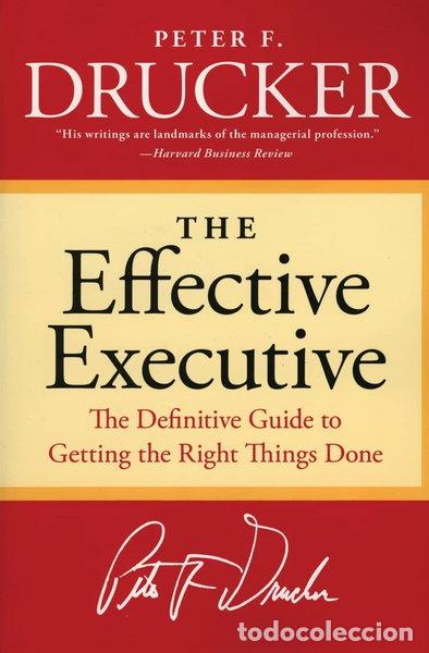 Libros: The Effective Executive- 9780060833459