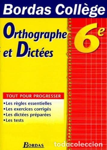 Livros em segunda m&atilde;o: Orthographe et dict&eacute;es, 6e- 9782040284497