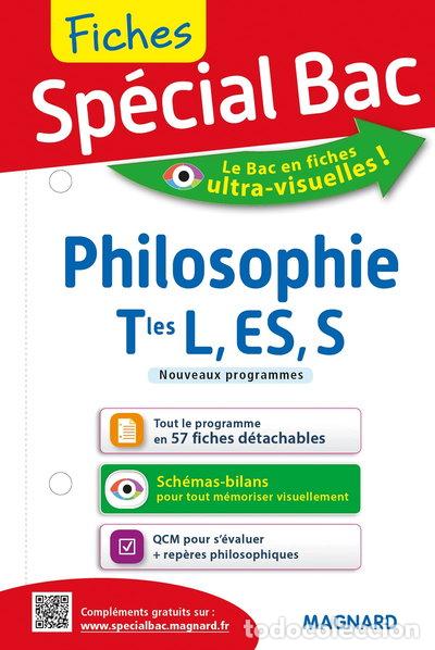 Livres: Sp&eacute;cial Bac Fiches Philosophie Tles L, ES, S- 9782210740082